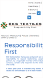 Mobile Screenshot of bkstextiles.in